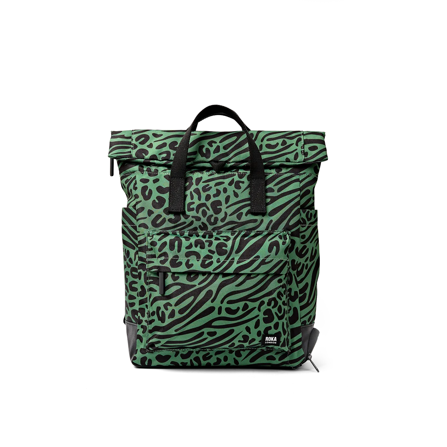 Roka London Bayswater rygsæk Medium Mixed Animal Artichoke