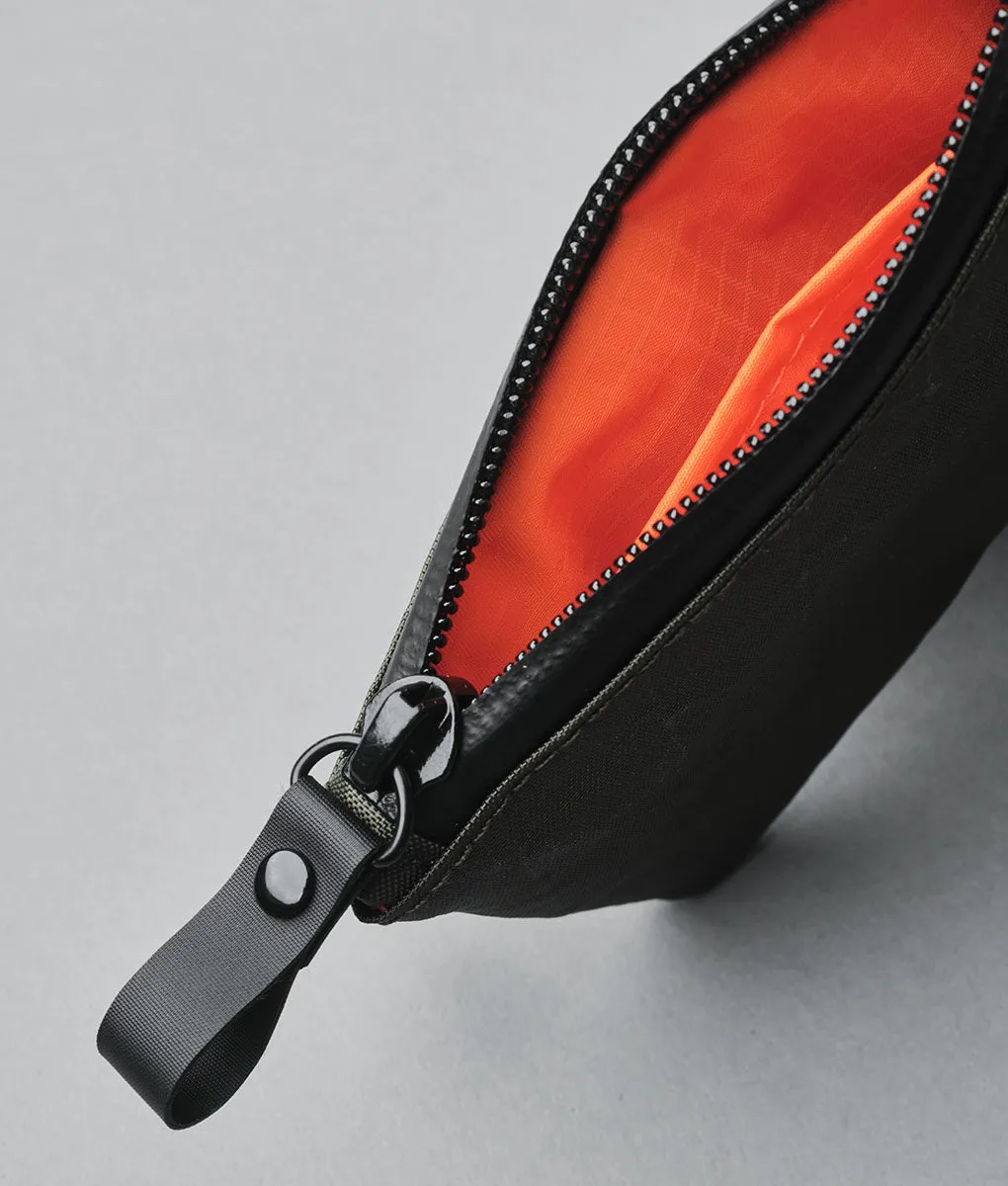 Alpaka Zip Pouch lynlåspung sort X-Pac VX21 kort