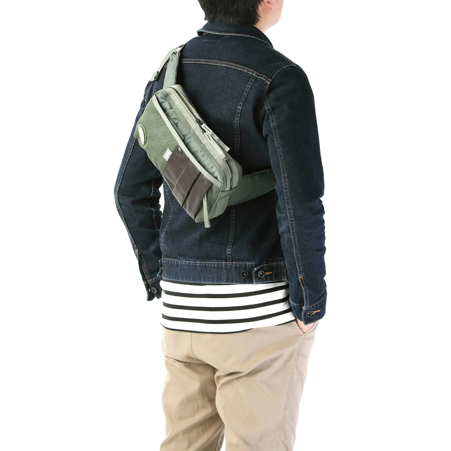 Harvest Label Custom HC-0101 bæltetaske sort crossbody