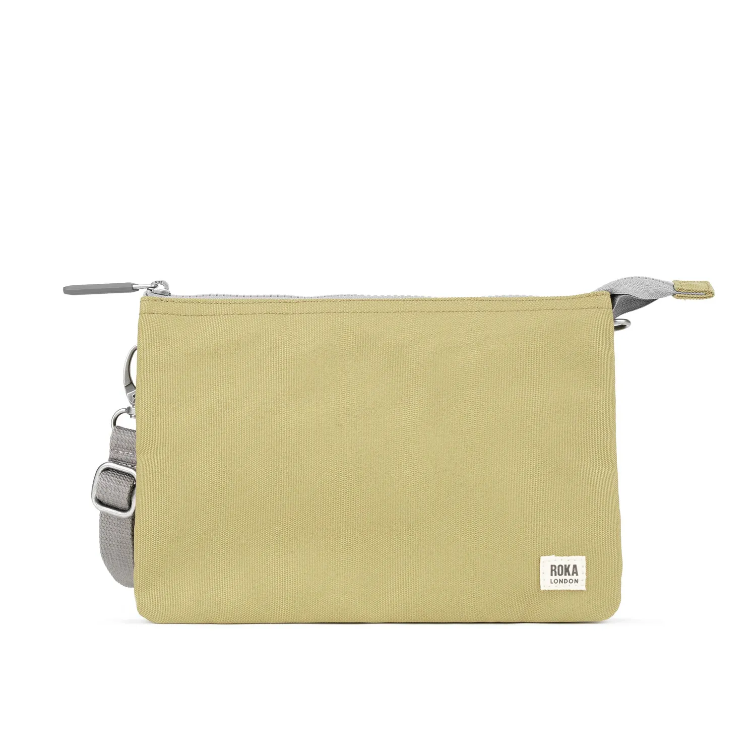 Roka London Carnaby crossbody taske Khaki XL