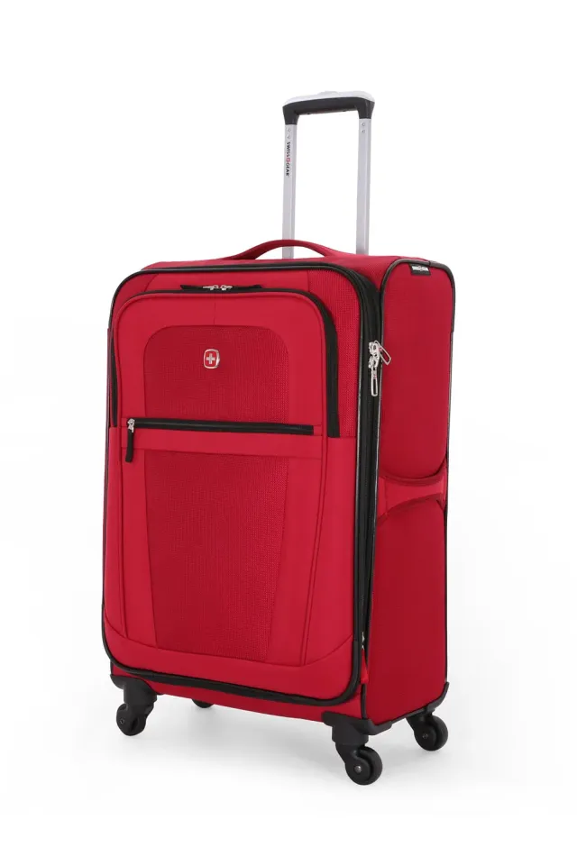 Swissgear 6526 kuffert medium rød ekspanderbar