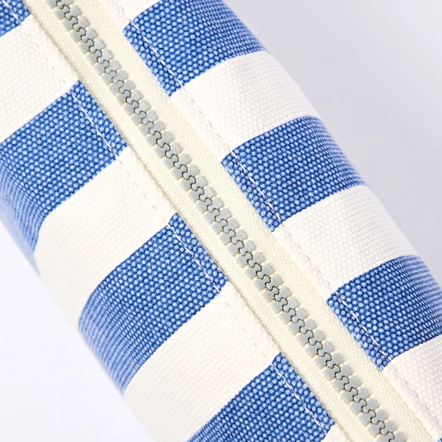 Roka London Maida Vale pouch Denim Stripe Small