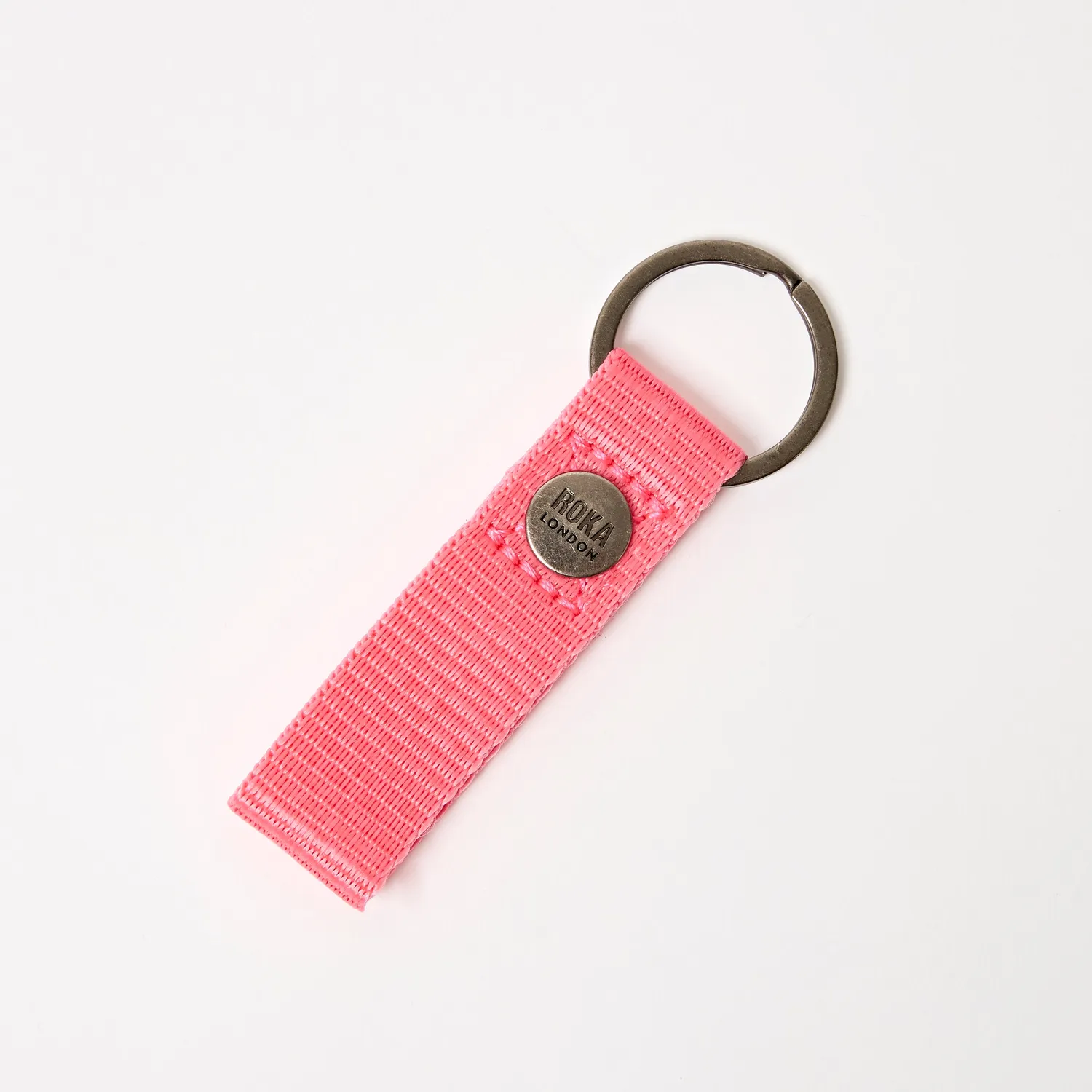 Roka London Portland nøglering One Size pink lemonade