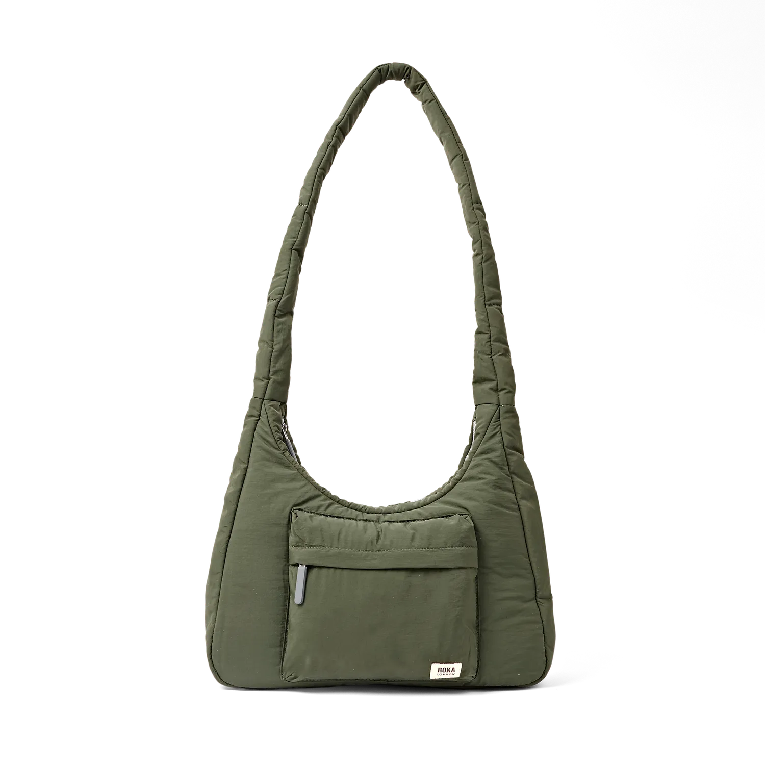 Roka London Belsize crossbody taske Medium oliven