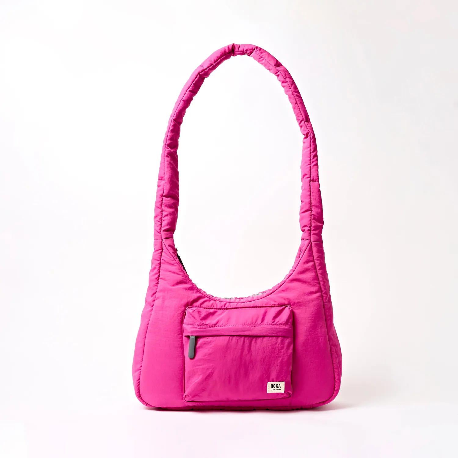 Roka London Belsize Very Berry crossbody medium 14,7 liter