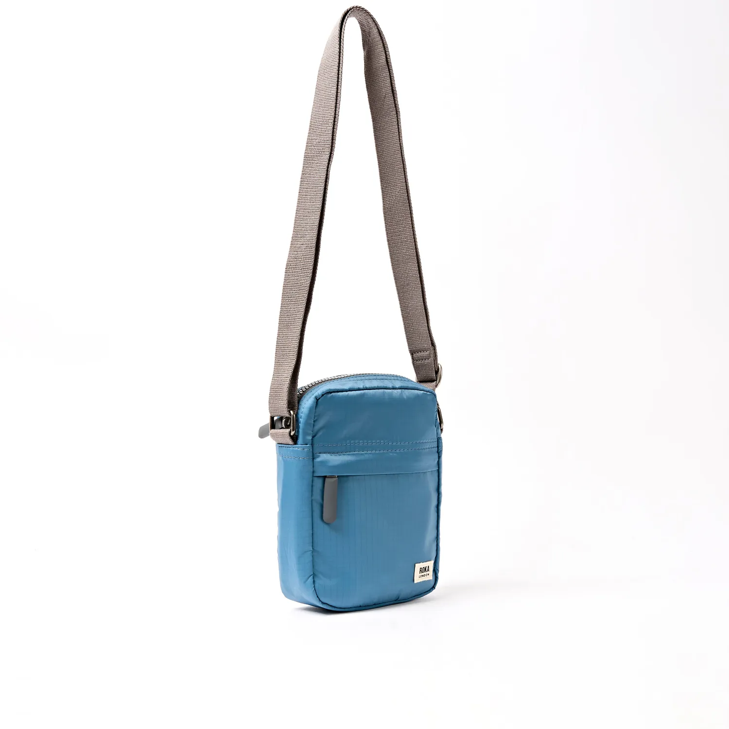 Roka Bond crossbody Retro Blue Ripstop Small 1,5 liter