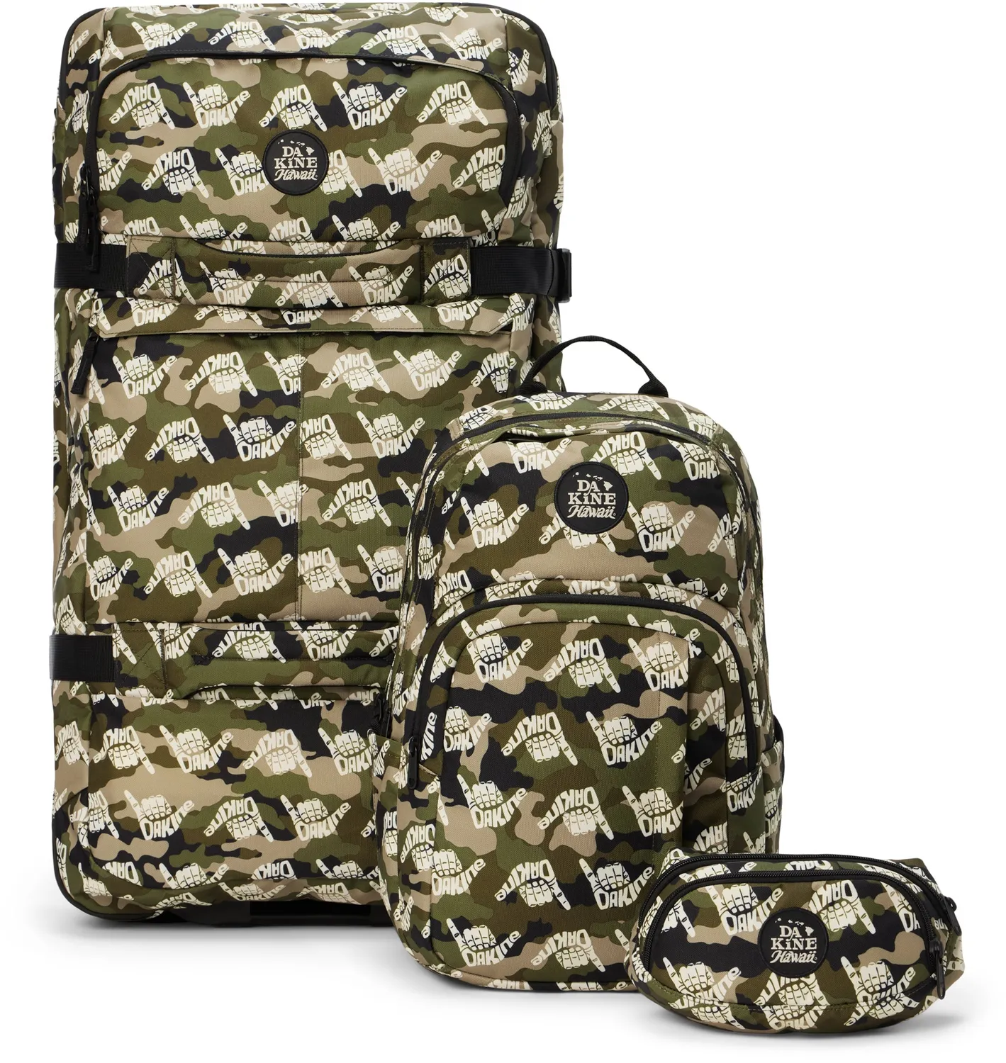 Dakine Hip Pack Hawaii bæltetaske Camo Shaka justerbar