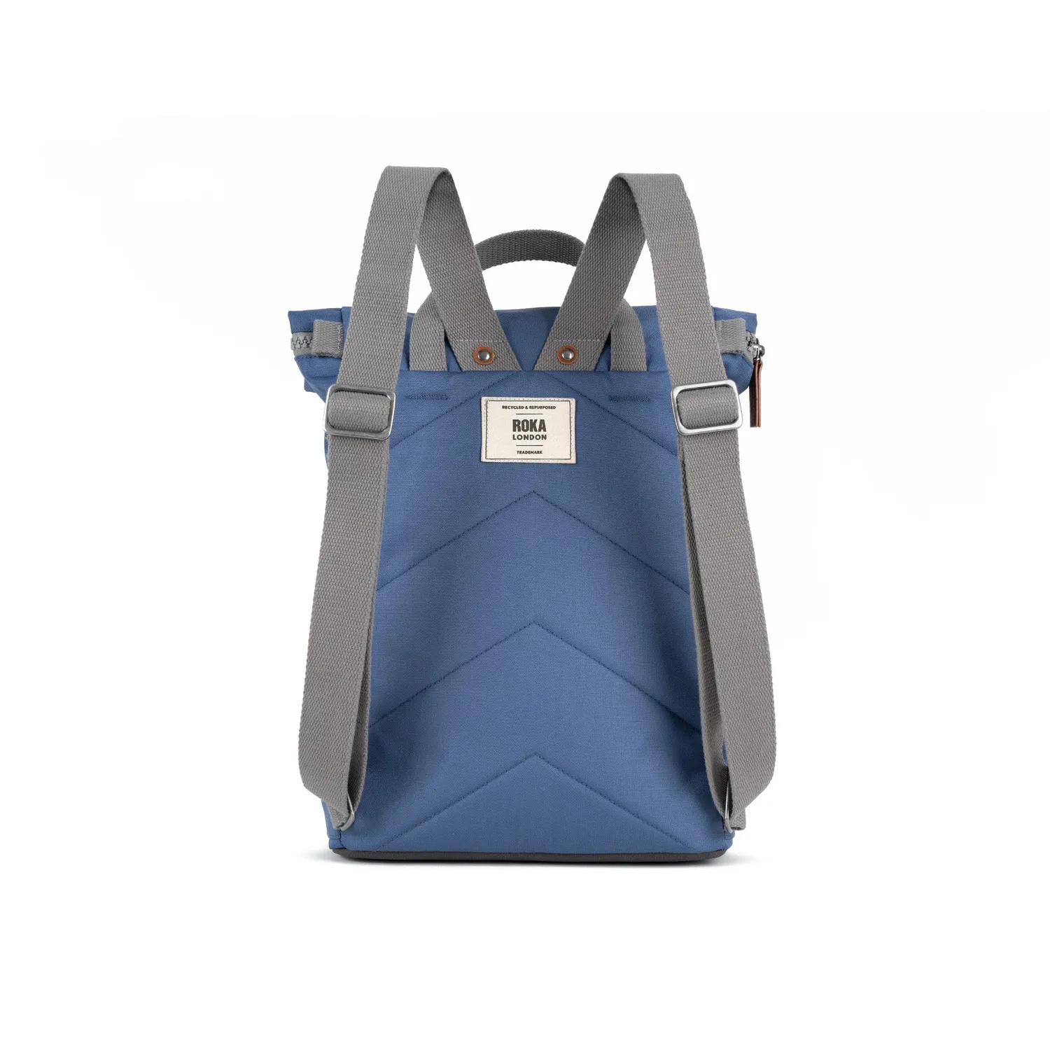 Roka London Finchley Rygsæk Burnt Blue laptoprum vandtæt