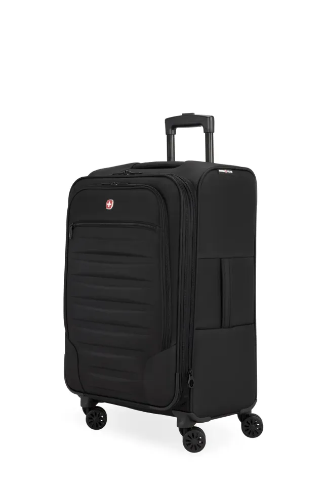 Swissgear 8260 mellemstor kuffert sort udvidbar