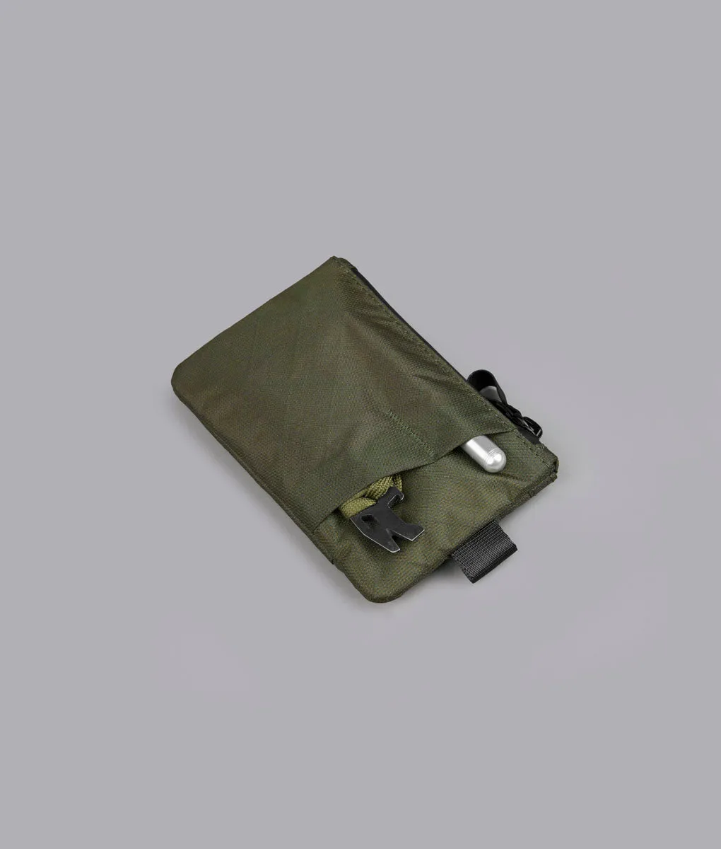 Alpaka Zip Pouch Pro Ultradyne pung grøn kompakt