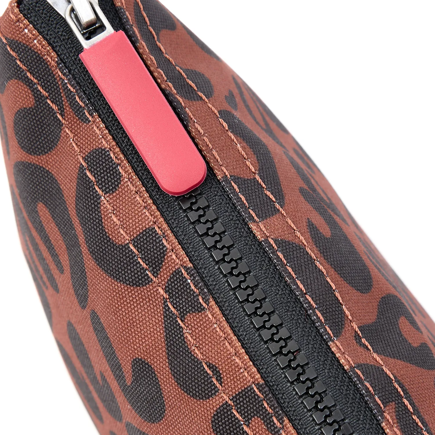Roka London Carnaby XL crossbodytaske Scarlet Leopard print