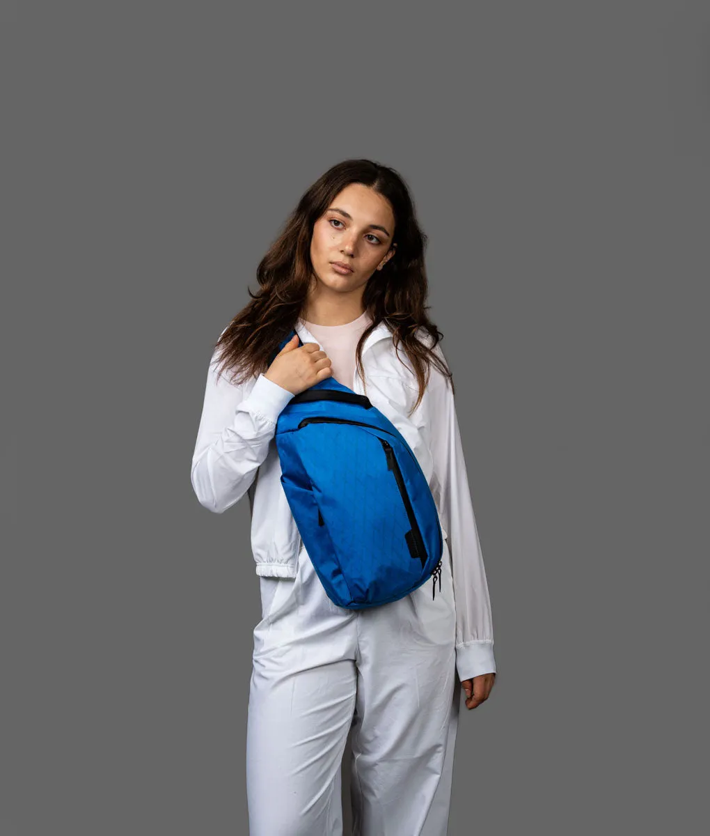 Alpaka Metro Crossbody skuldertaske Bahama Blue vandafvisende