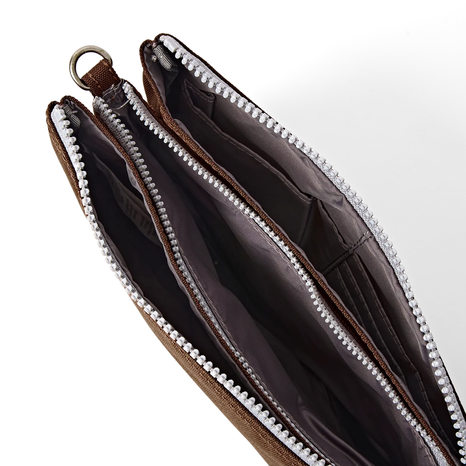 Roka London Carnaby XL crossbody taske Chocolate vegansk