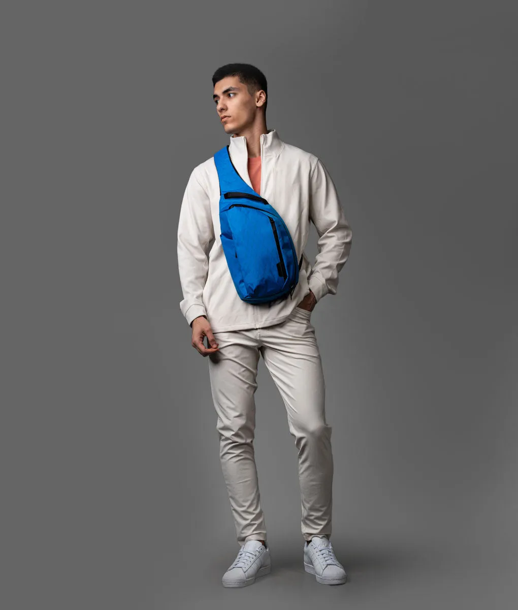 Alpaka Metro Crossbody skuldertaske Bahama Blue vandafvisende