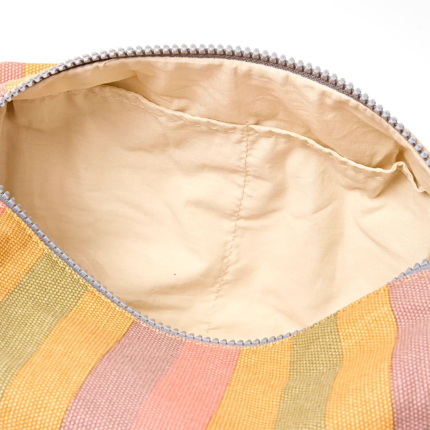 Roka London Maygrove toilettaske Small faded stripe bomuld