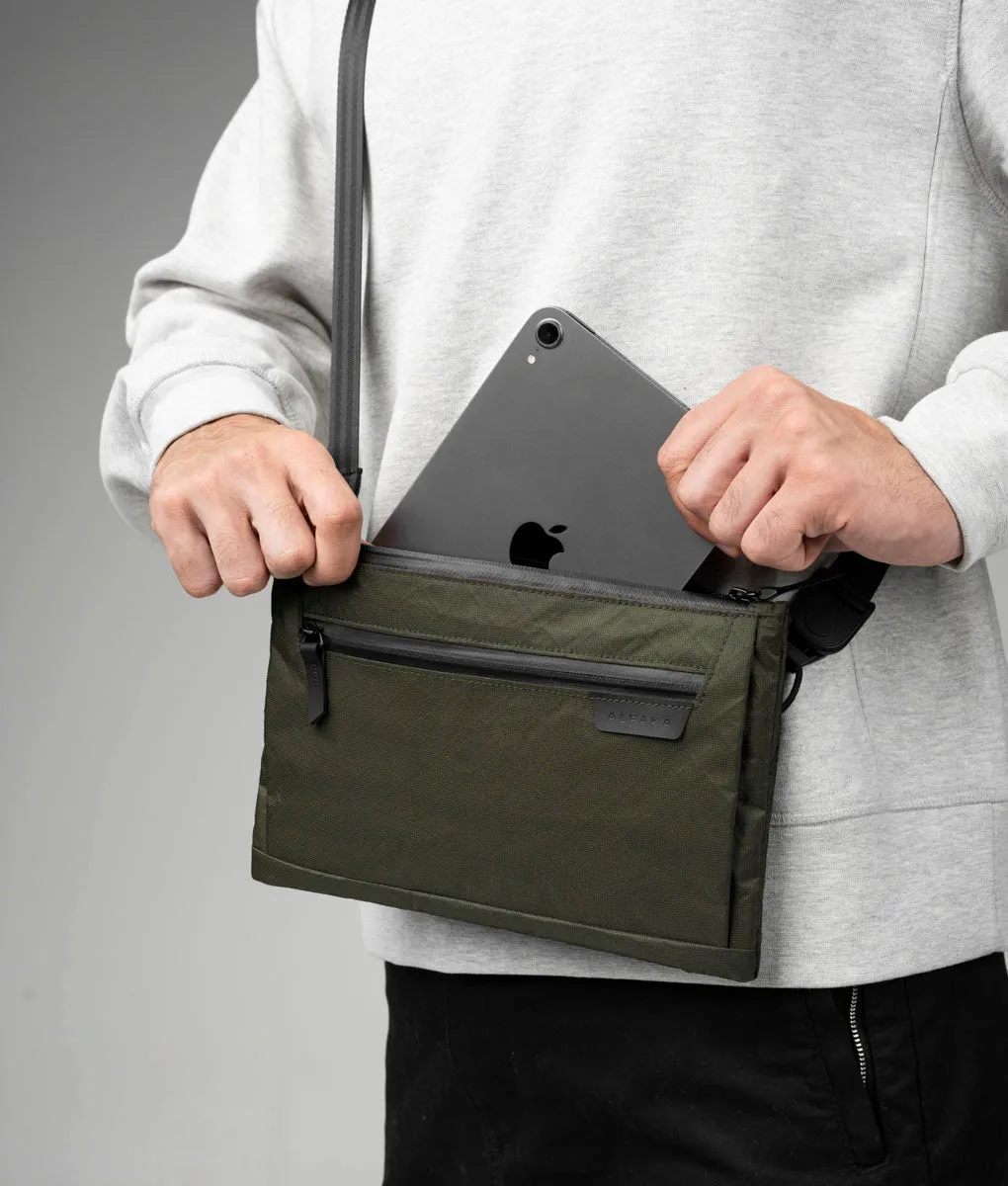Alpaka Zip Pouch Max V2 toilettaske grøn Ultradyne