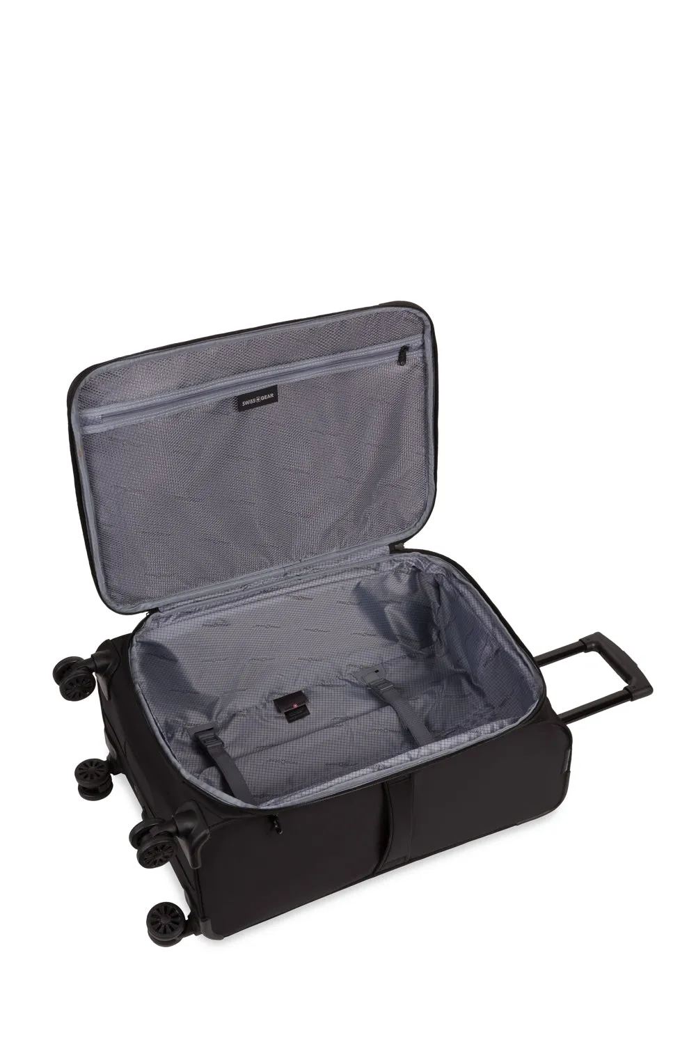 Swissgear Sion II Medium Checked kuffert sort mellem