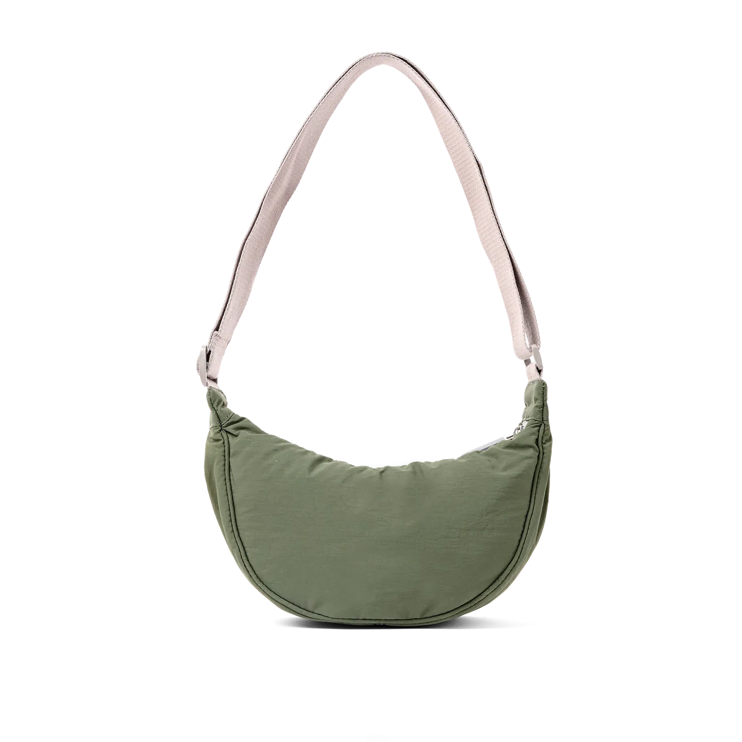 Roka London Farringdon half moon taske small olive