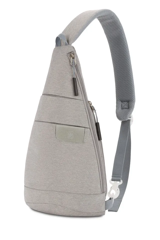 Swissgear 2657 skuldertaske sling lysegrå lille