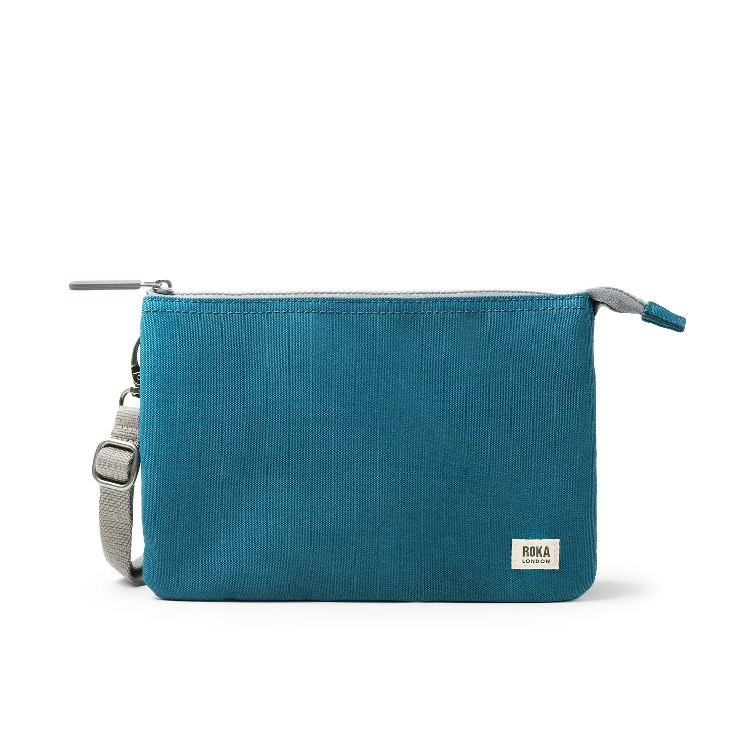 Roka London Carnaby crossbody taske Marine XL 0,5 liter