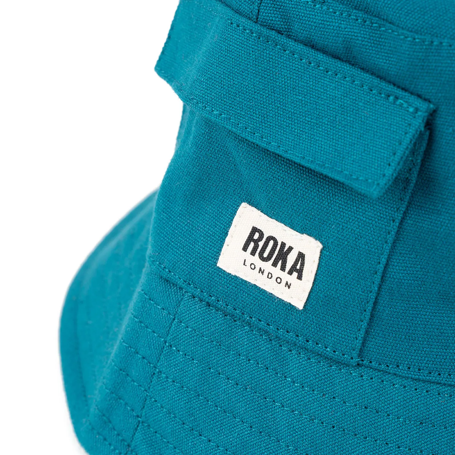 Roka London Hatfield bøllehat teal