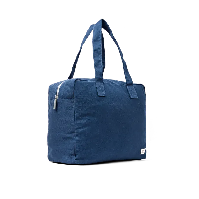 Roka London Sloane Admiral skuldertaske Medium blå
