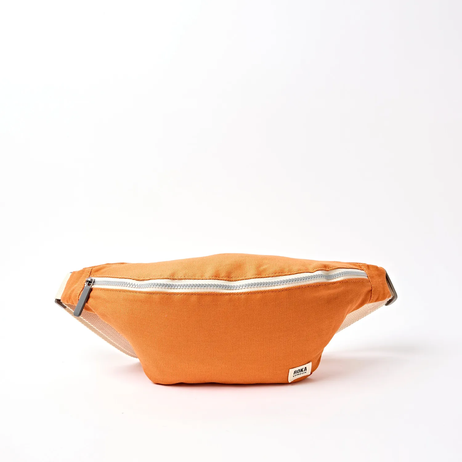 Roka London Mill Hill bæltetaske burnt orange small