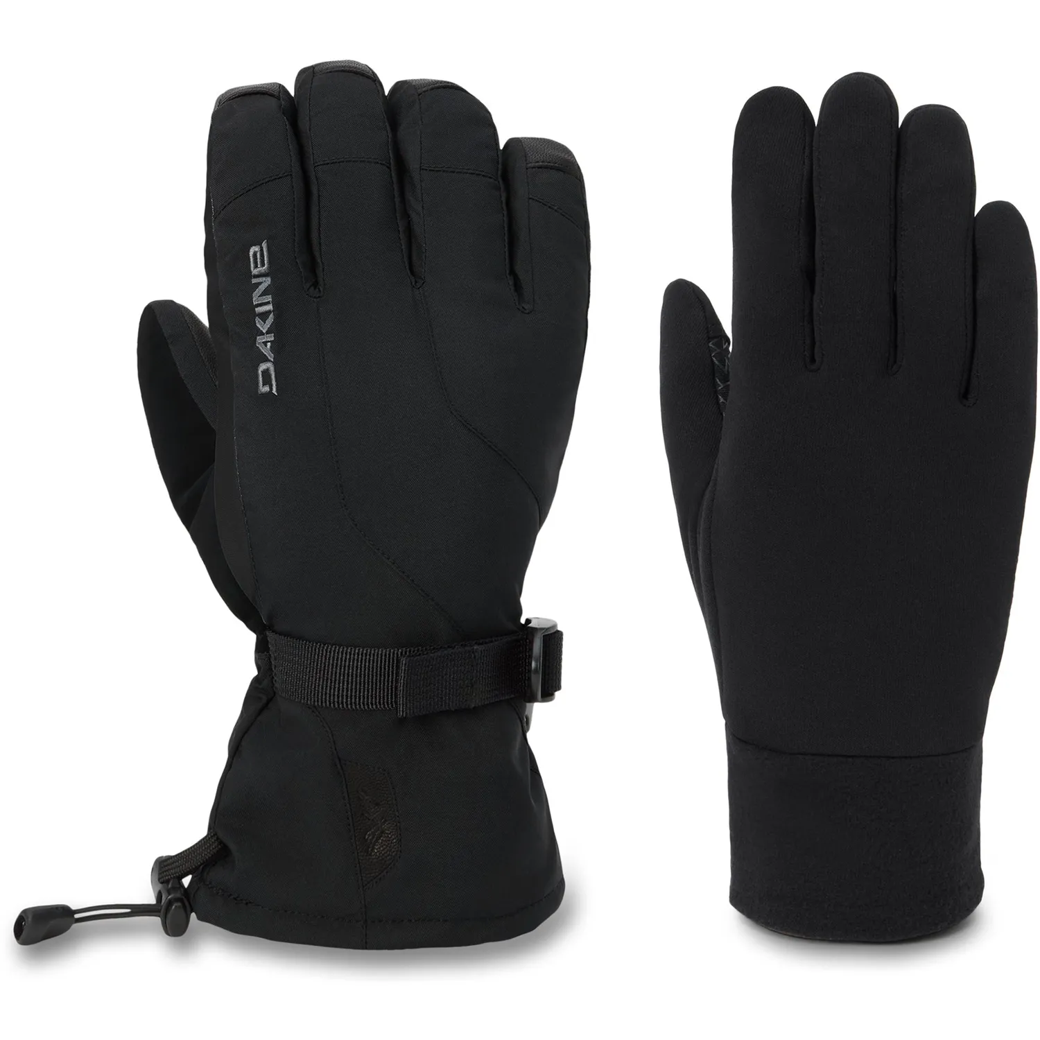 Dakine Scout 2.0 Leather DLX handsker sort