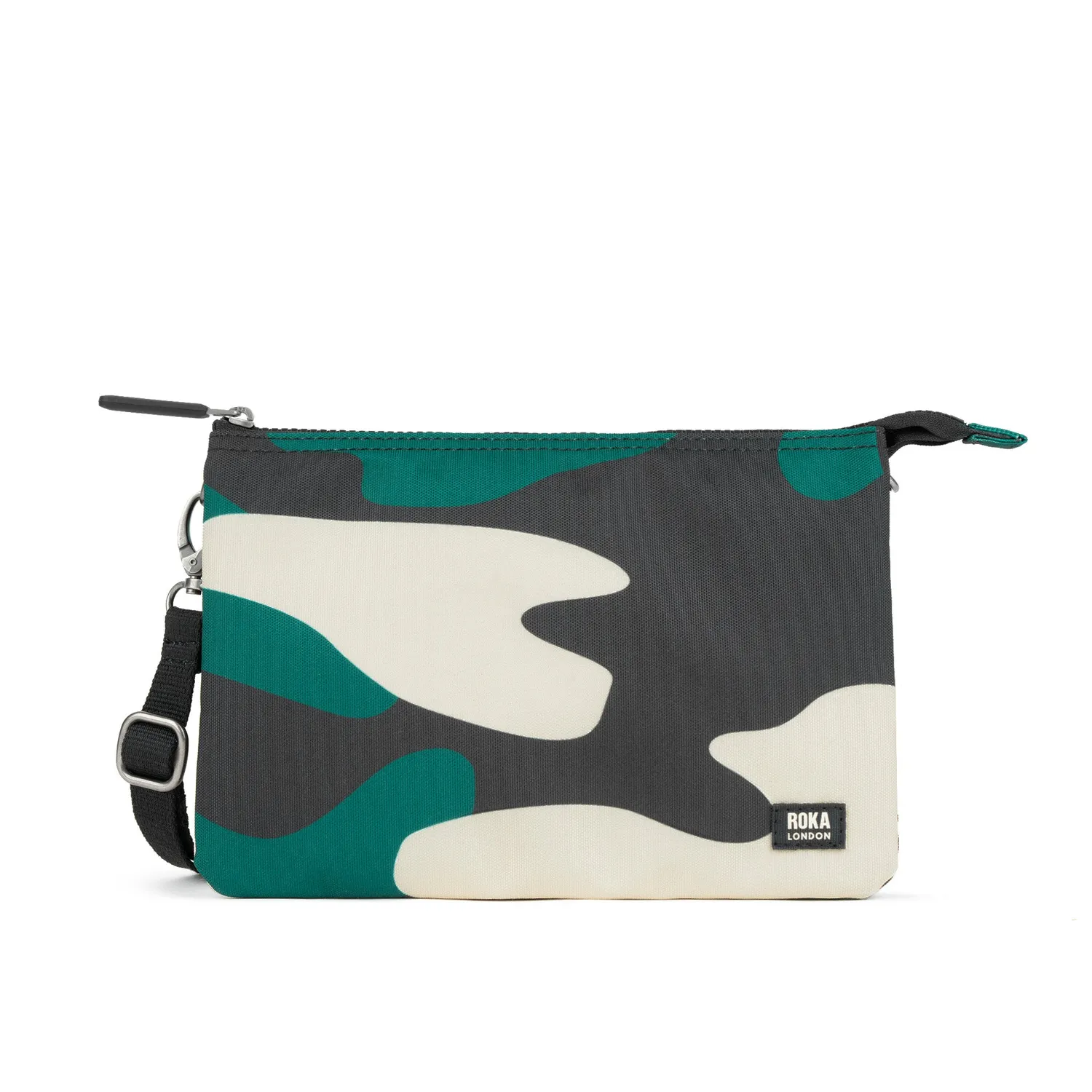 Roka London Carnaby XL crossbody taske Urban Rose Camo