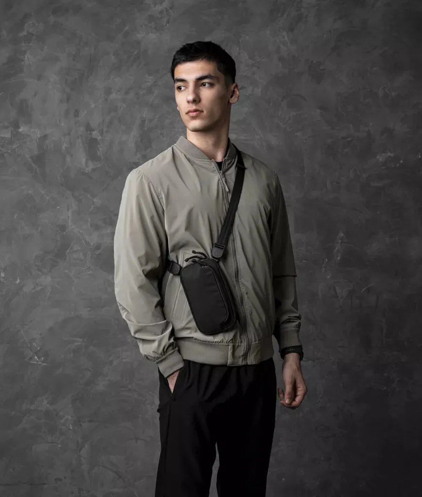 Alpaka Bravo Passport Pouch paspung sort 210D