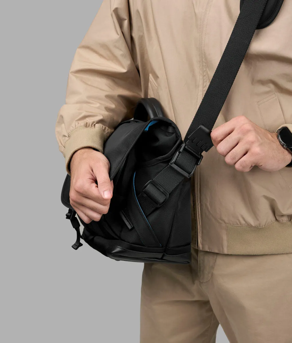 Alpaka 7ven Messenger 14 skuldertaske sort ballistic