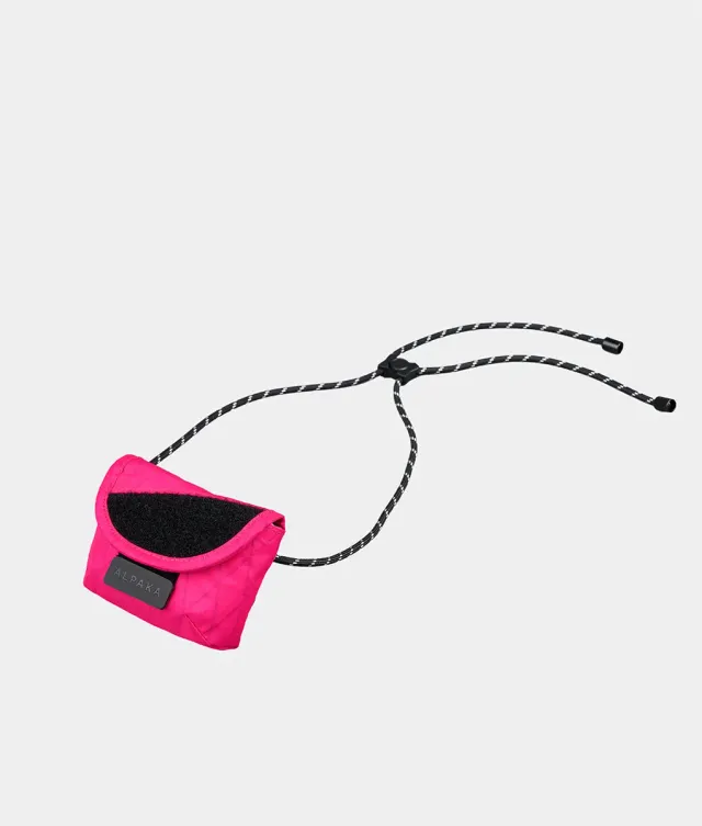 Alpaka Micro Messenger skuldertaske pink X-Pac