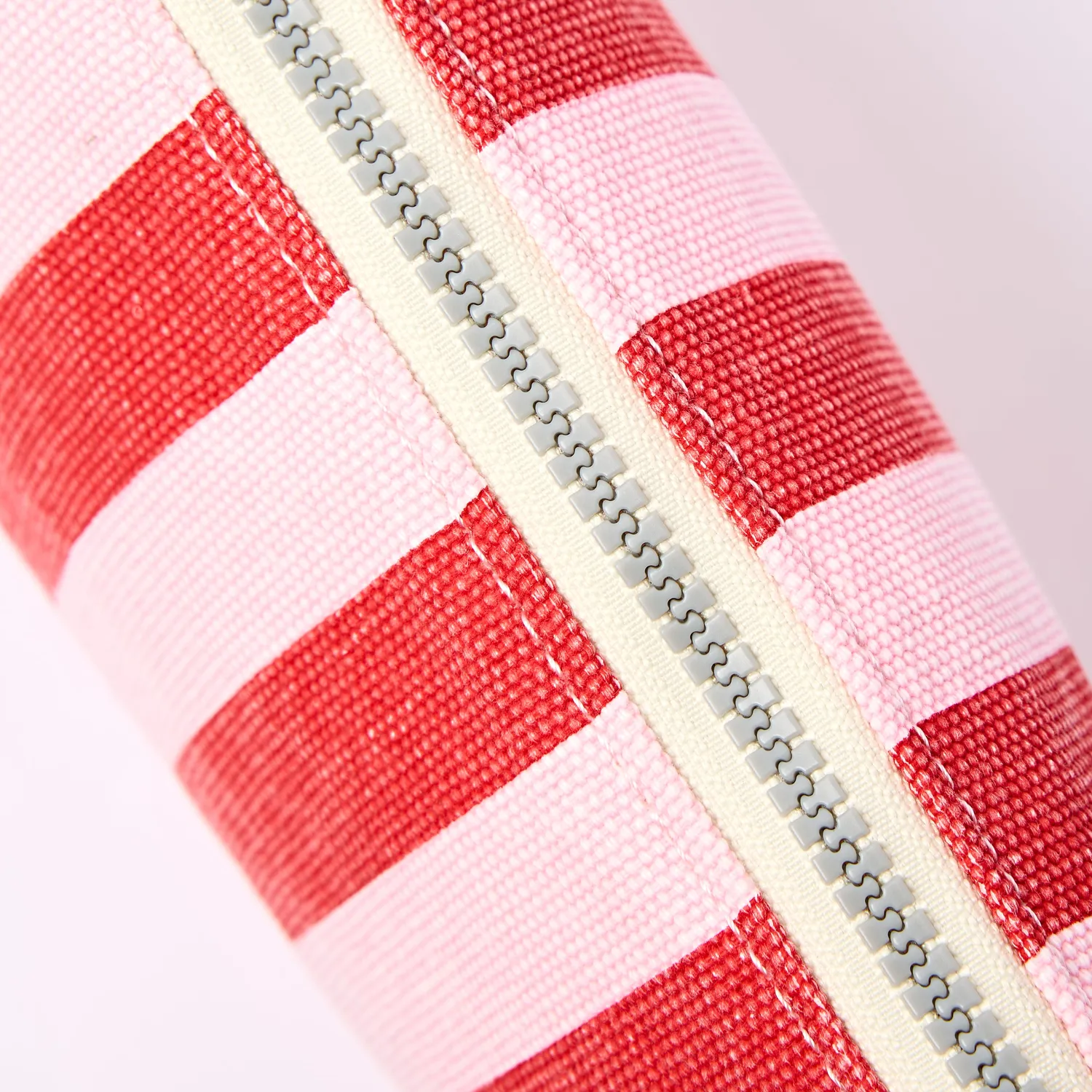 Roka London Maida Vale pung Strawberry Stripe bomuldslærred