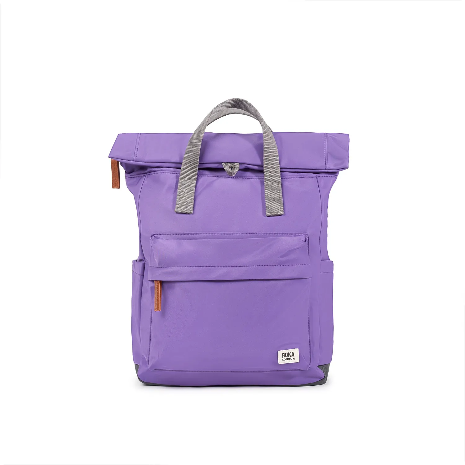 Roka London Canfield roll top rygsæk small fresh purple
