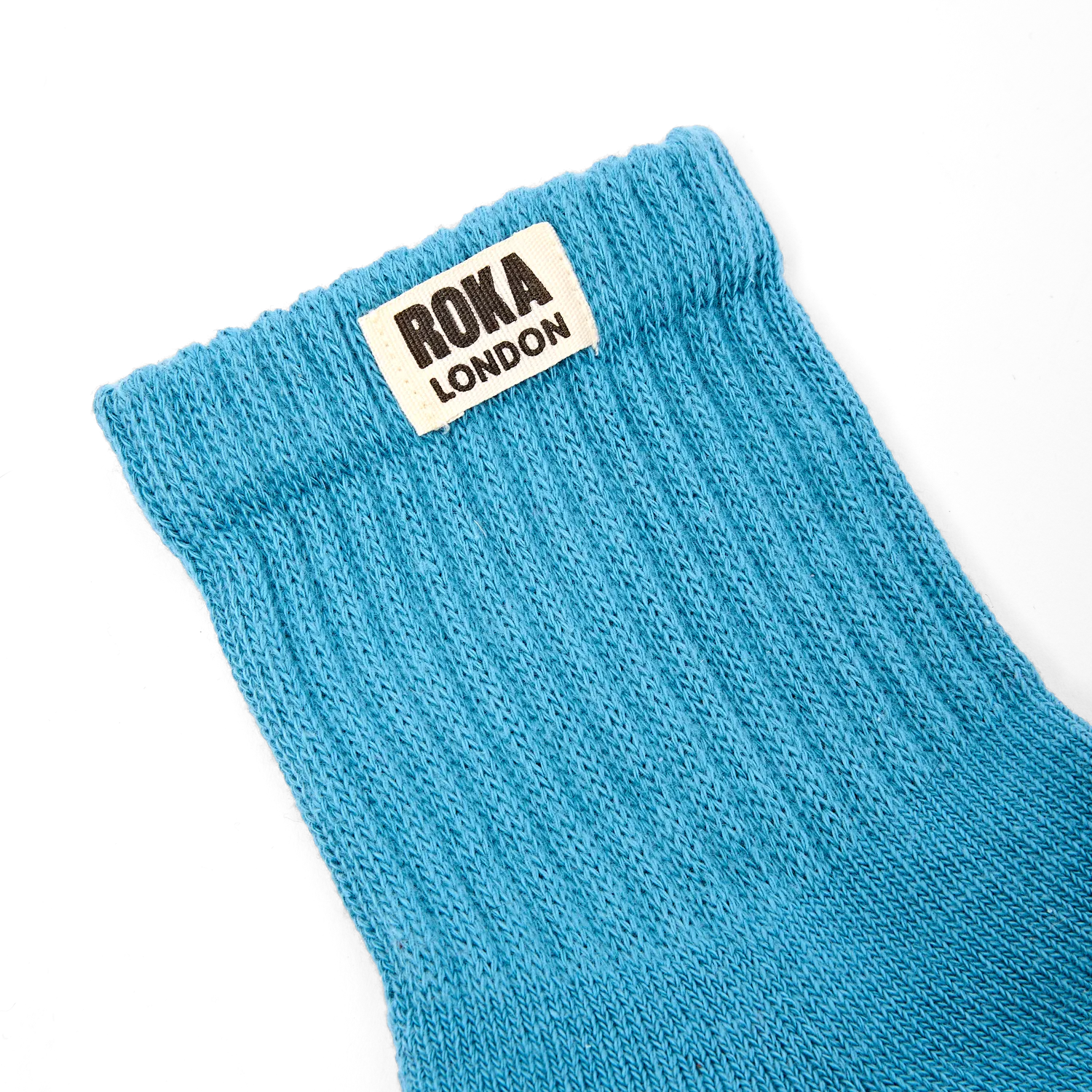 Roka London Windsor strømper dame adriatic stribet