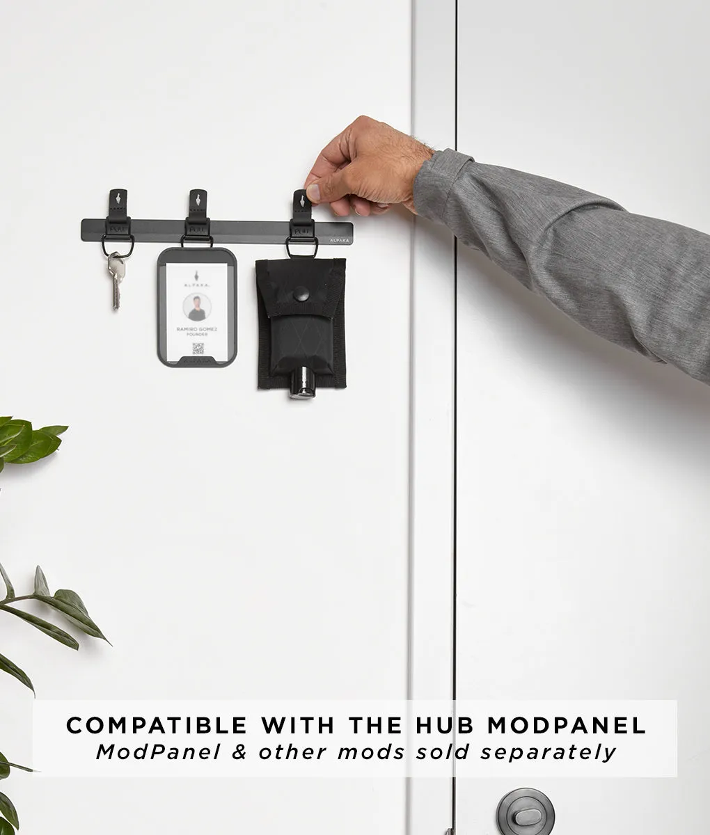 Alpaka HUB Keychain Male Part nøgledel til clip