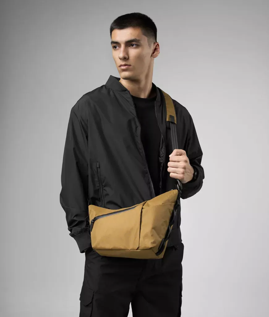 Alpaka Flow Satchel 4L skuldertaske brun X-Pac
