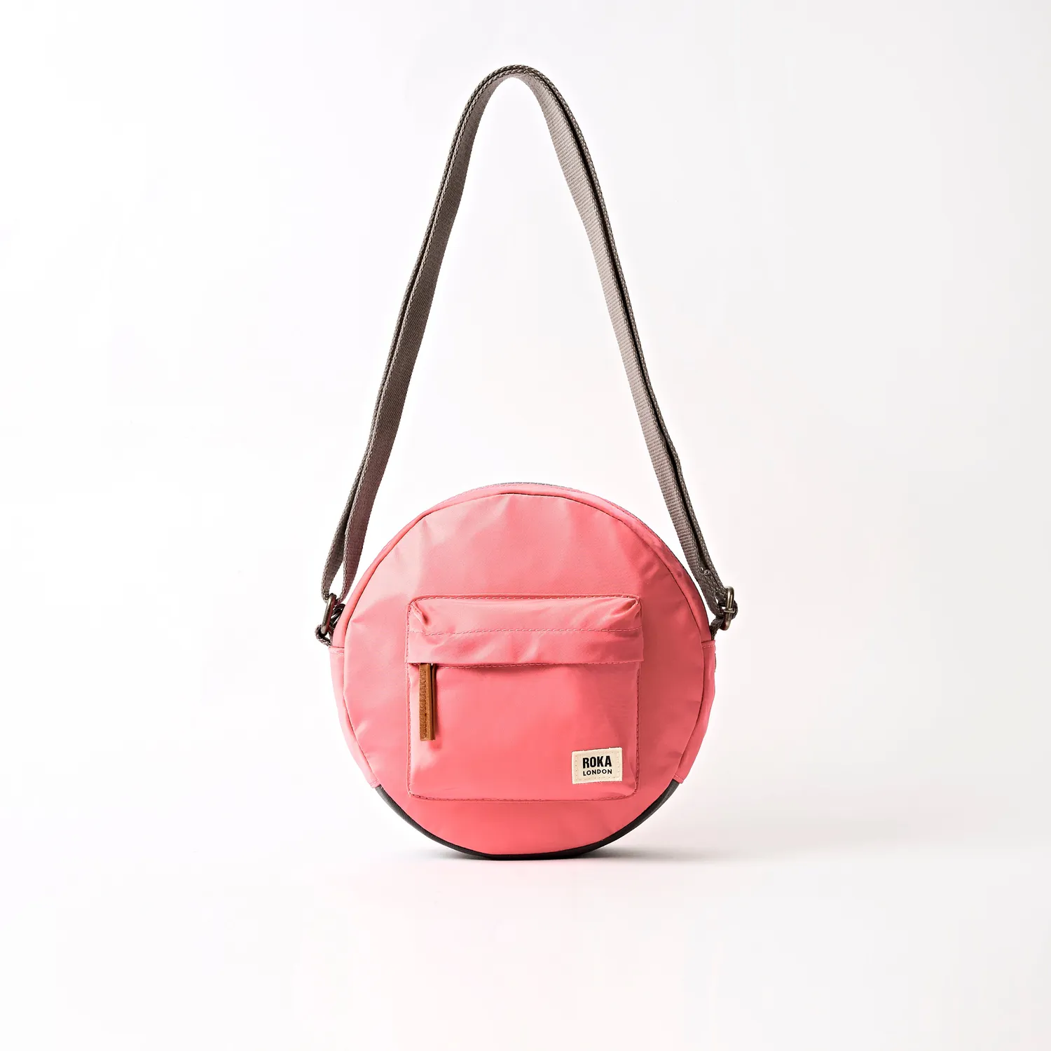 Roka Paddington rund skuldertaske Pink Lemonade Small