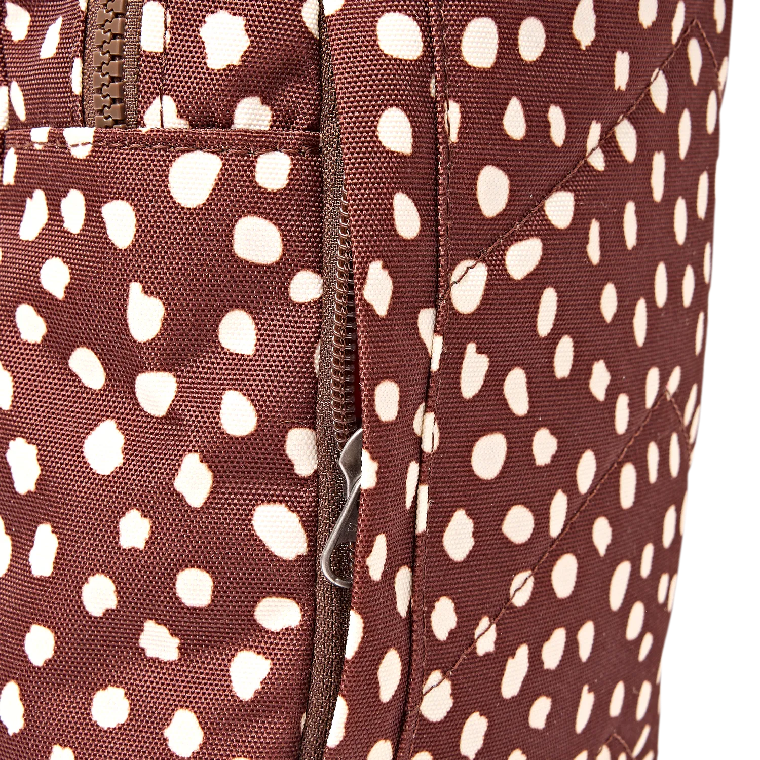 Roka Willesden skuldertaske Brown Dot Large 5,0 liter