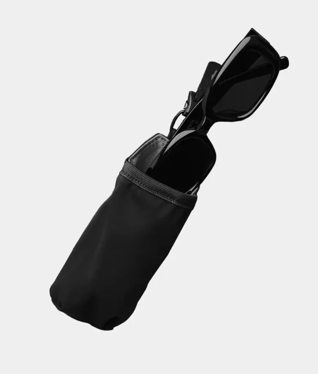 Alpaka HUB Sunglasses Pouch brilleetui sort blødt