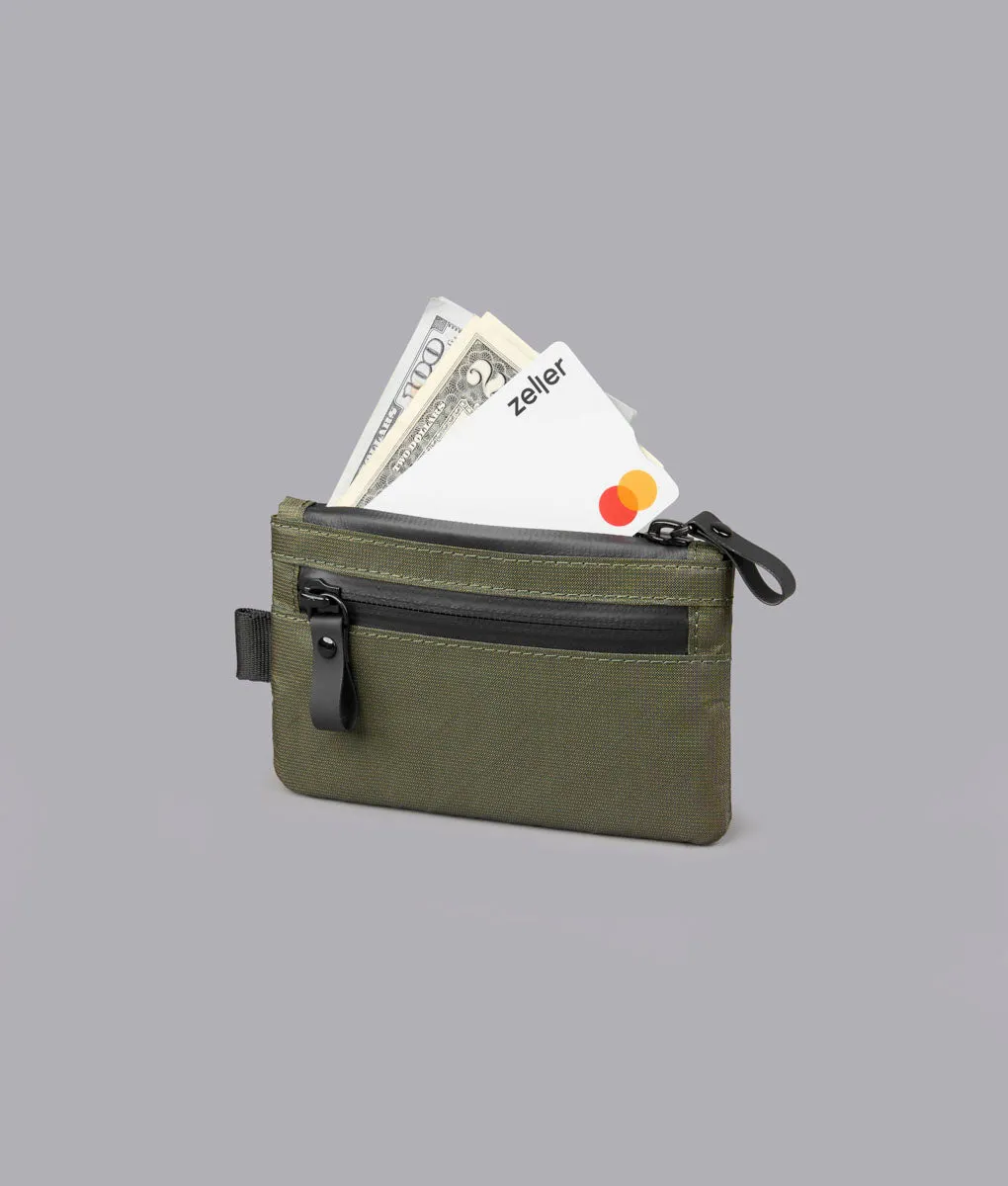Alpaka Zip Pouch Ultradyne pung grøn let