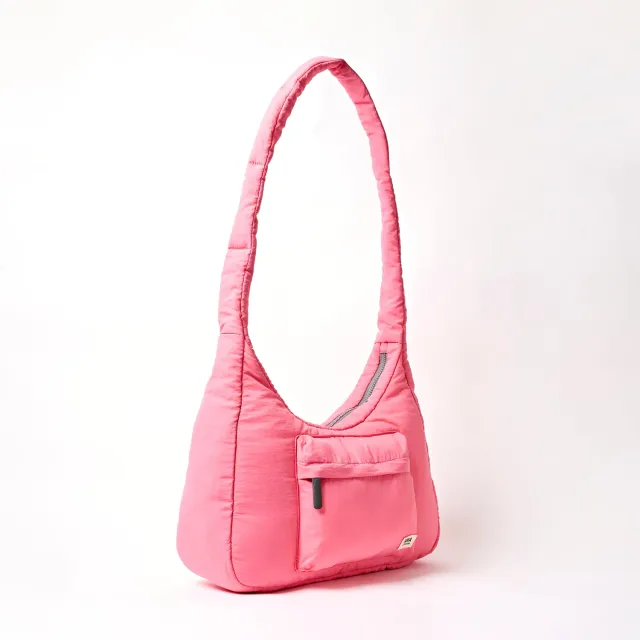 Roka London Belsize Crossbody taske Pink Lemonade Medium let