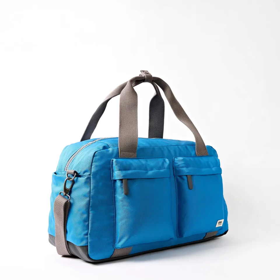 Roka London Gatwick Small duffel bag Malibu Blue weekendtaske