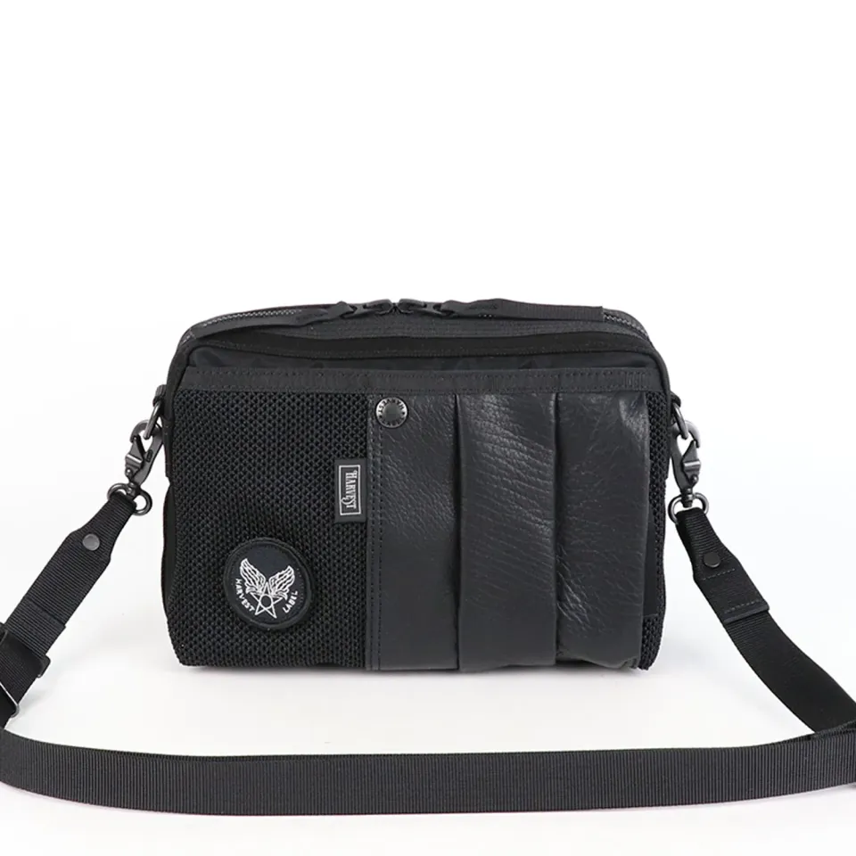Harvest Label Custom HC-0100 skuldertaske sort mini