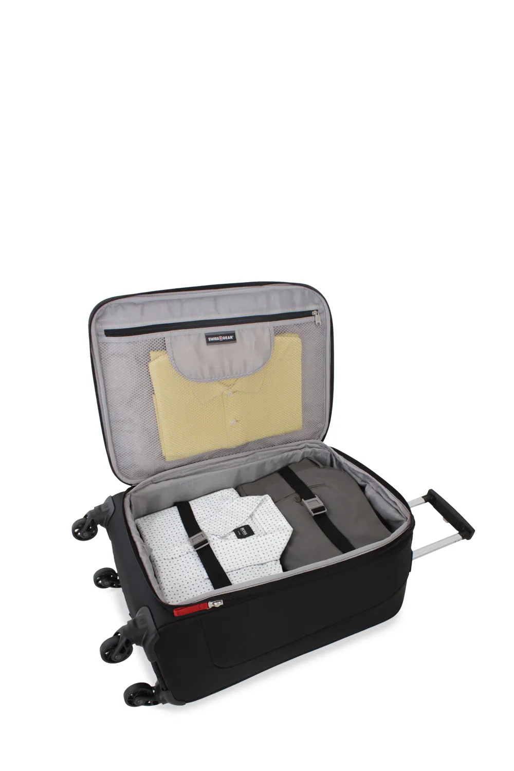 Swissgear 6320 kuffertsæt 20"+28" sort/sølv spinner