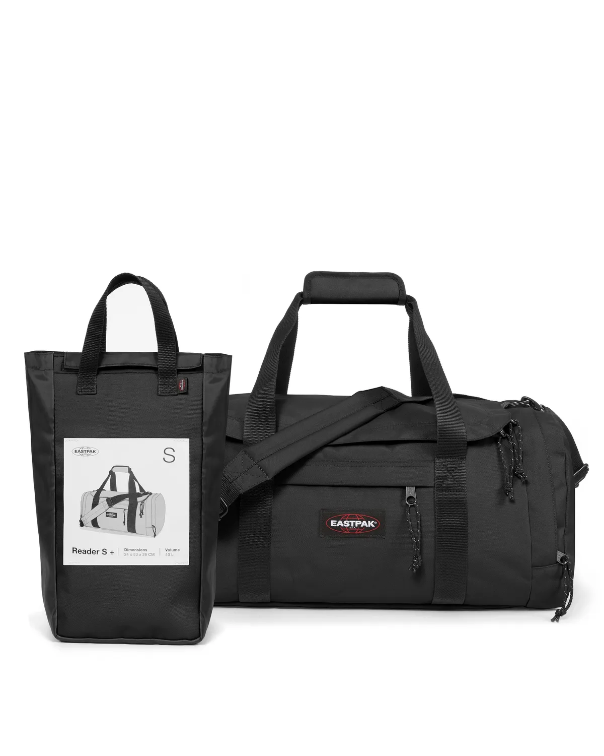 Eastpak Reader S+ duffelbag sort Small