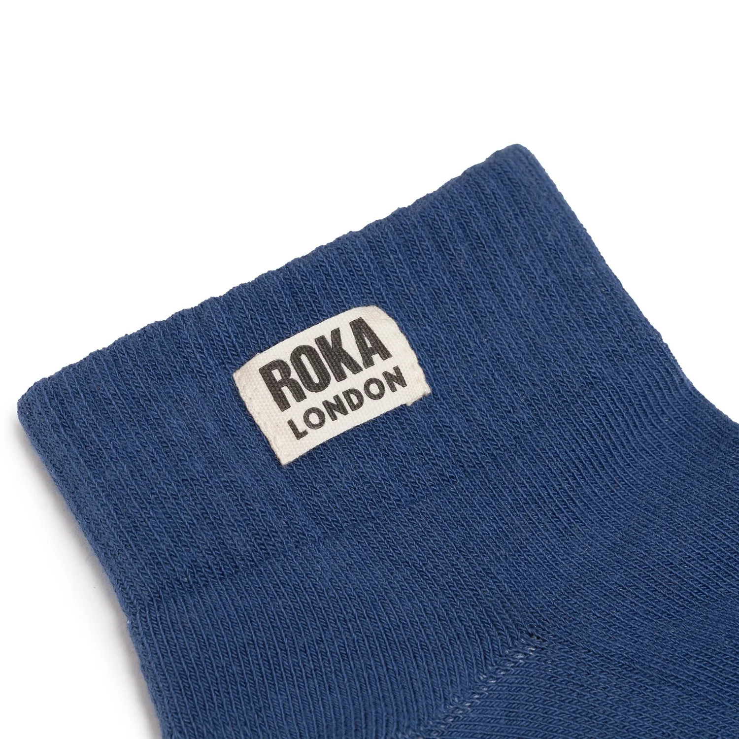 Roka London Wembley ankelstrømper Coastal Blue 36-42