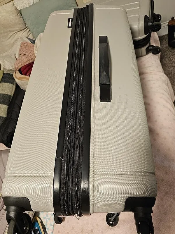 SwissGear 6297 kufferter 2 dele sølv hardcase