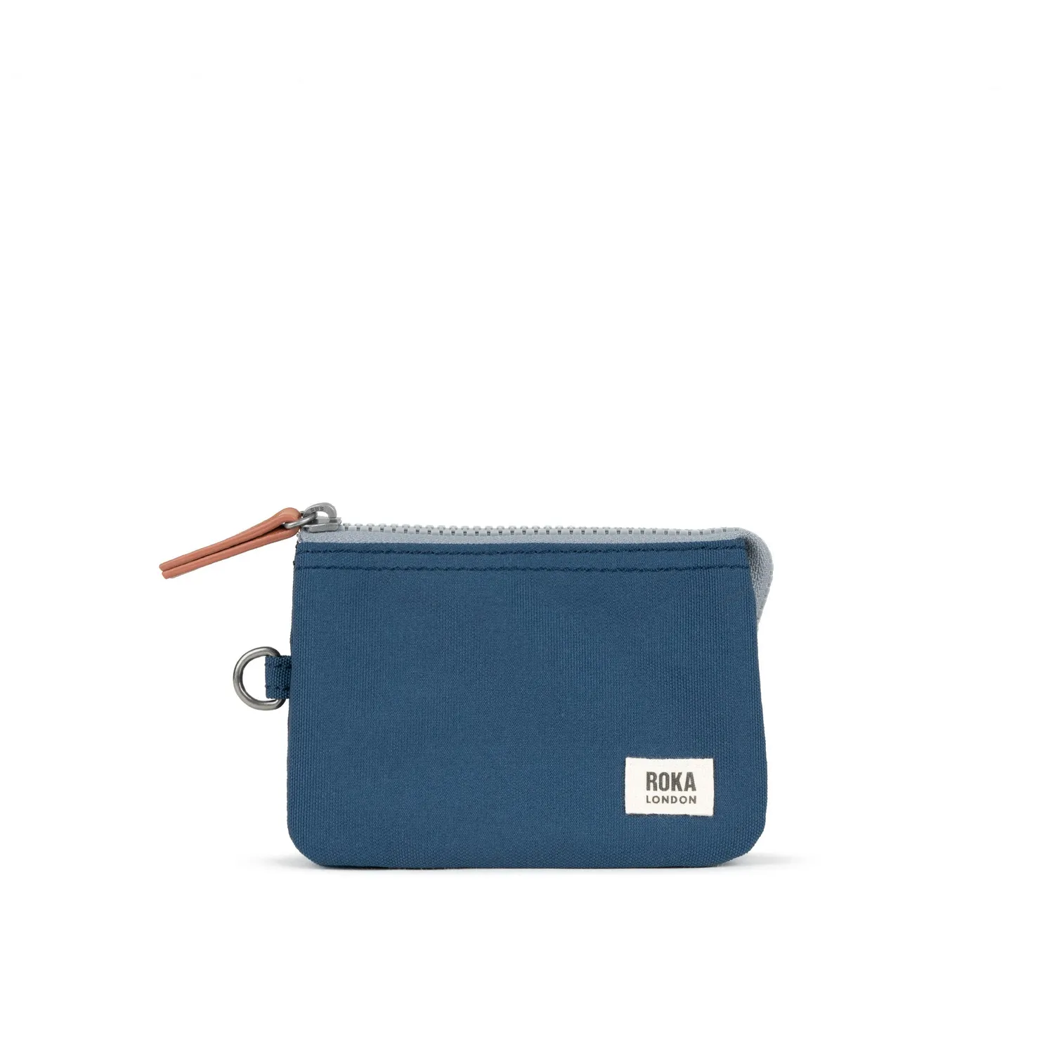 Roka London Carnaby Deep Blue pung Small blå