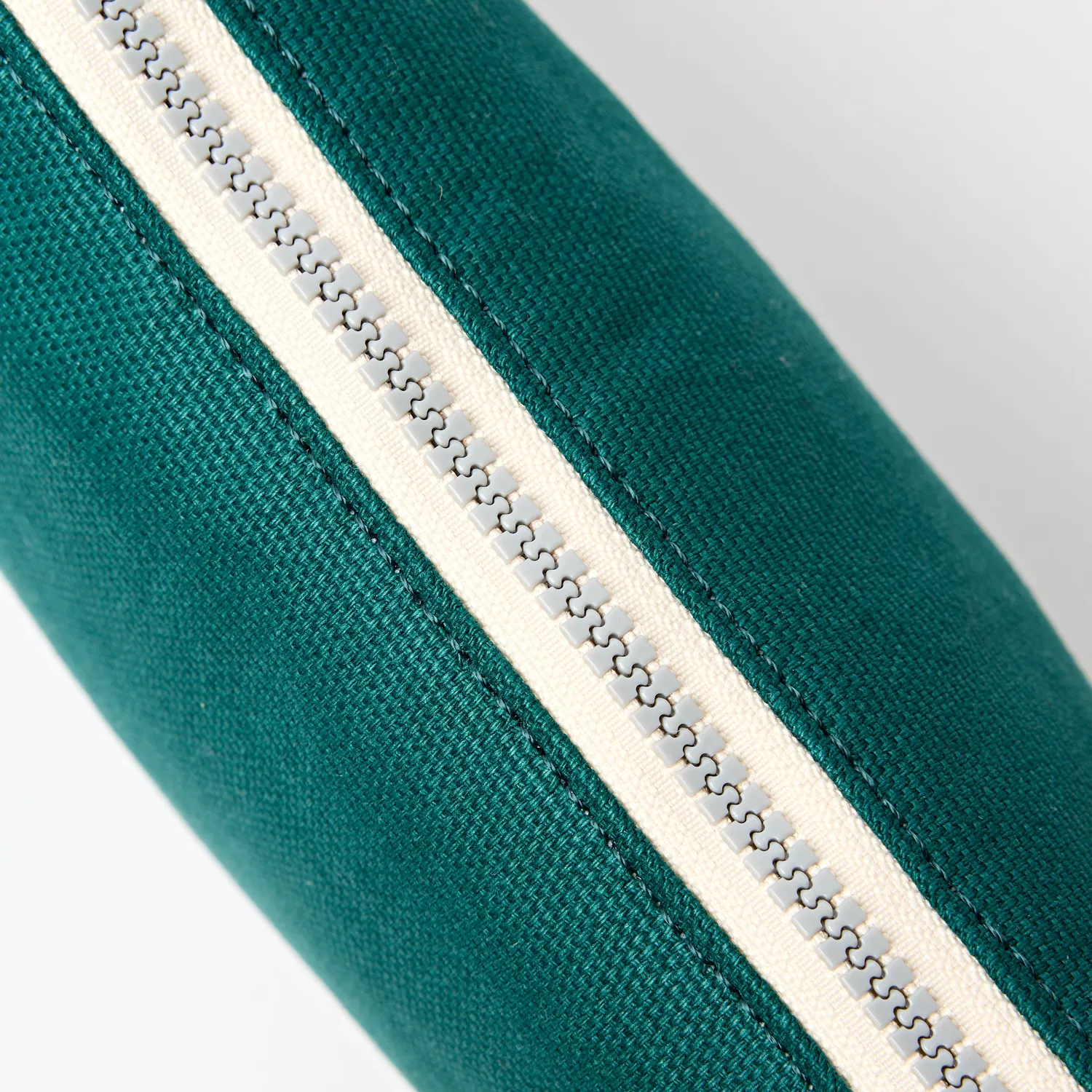 Roka London Maida Vale pouch Teal bomuldscanvas 2,2 liter